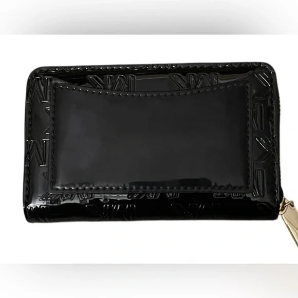 Michael Kors Sullivan Patent Leather Black and Brown Satchel Crossbody & Wallet - Picture 9 of 14